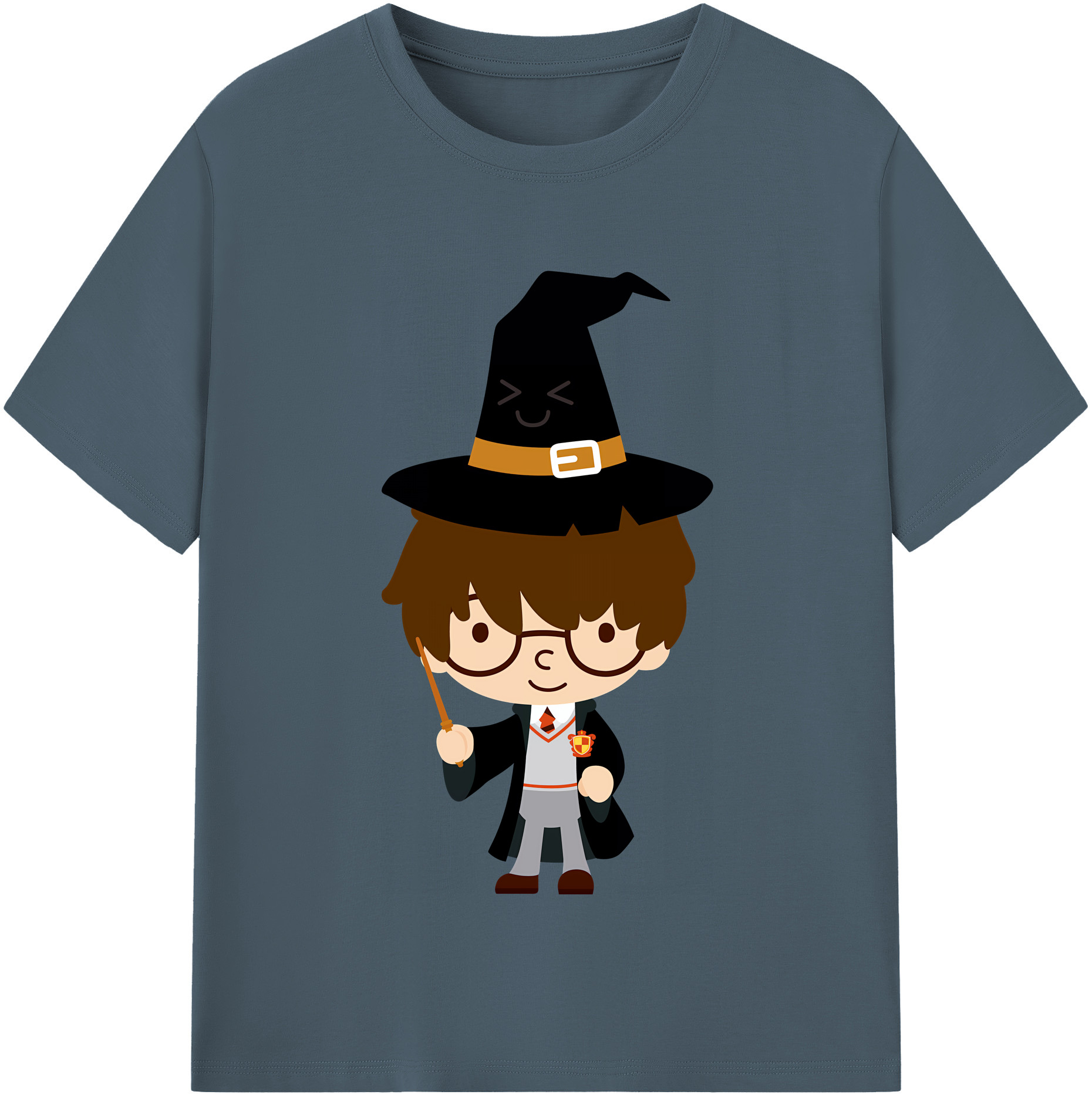 （画像用） Harry Potter ハリー・ポッターシリーズ 綿100％半袖Tシャツ（フロントプリント）